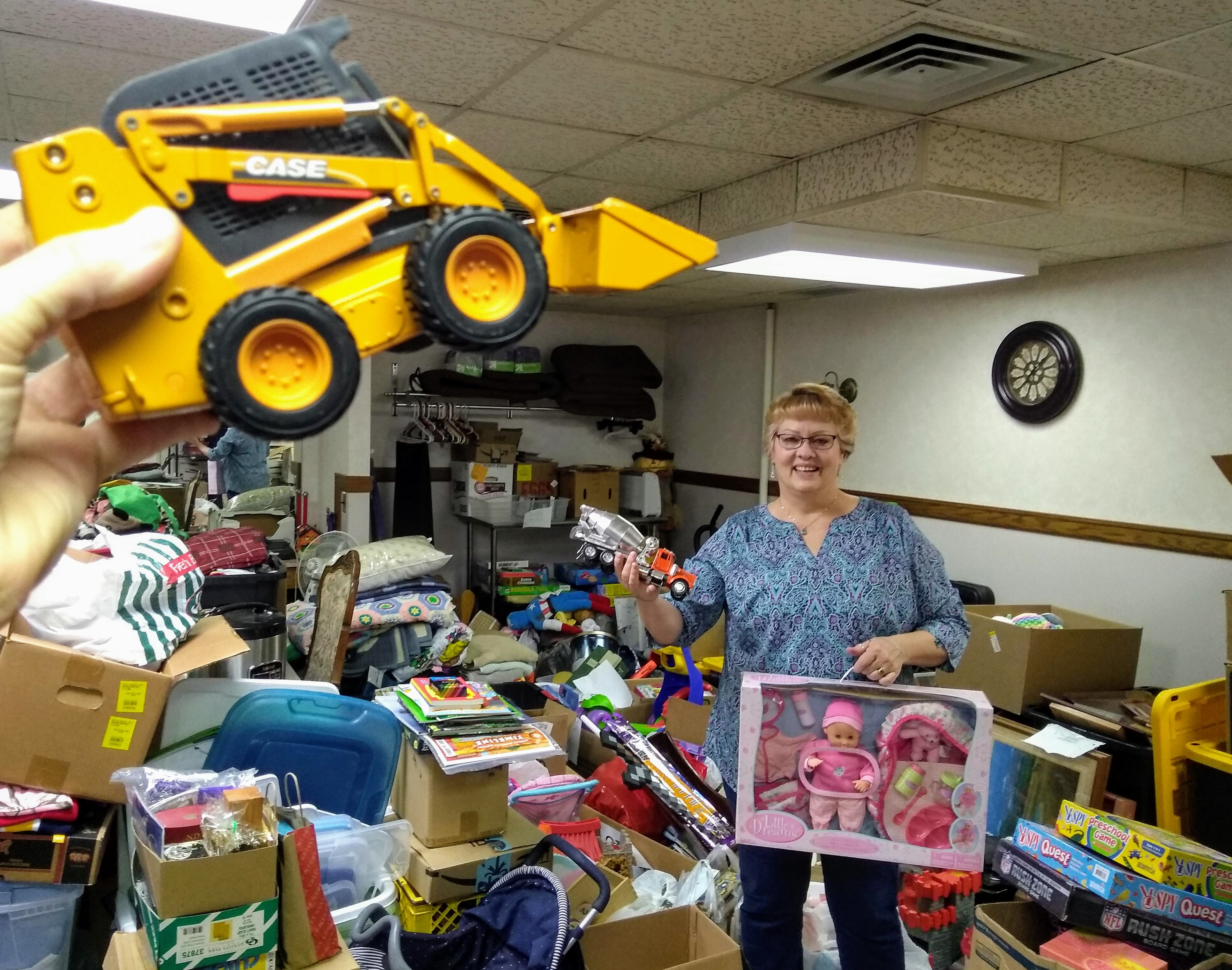 Patty holding pass along party ideas for 2020 IMG_20191206_112539921